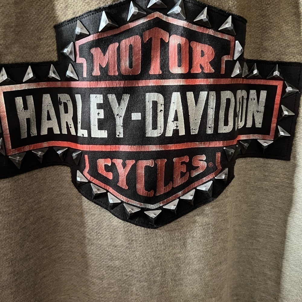 LARGE Ombré Harley Davidson Long Sleeve Shirt